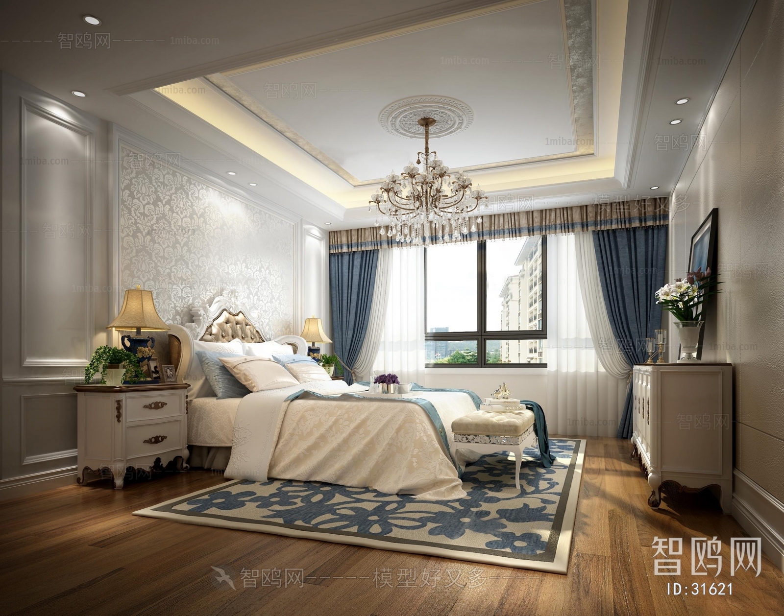 European Style Bedroom