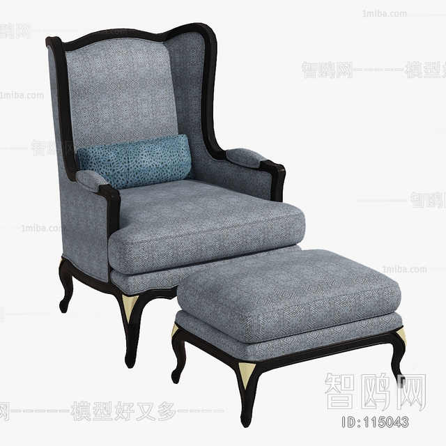 European Style Single Sofa