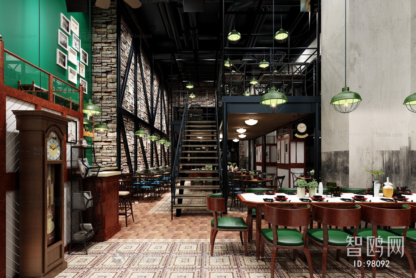 Industrial Style Restaurant