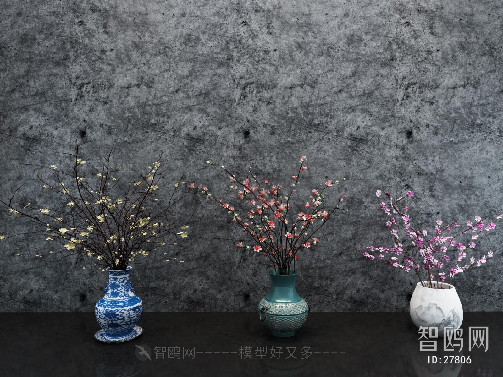 New Chinese Style Flowers