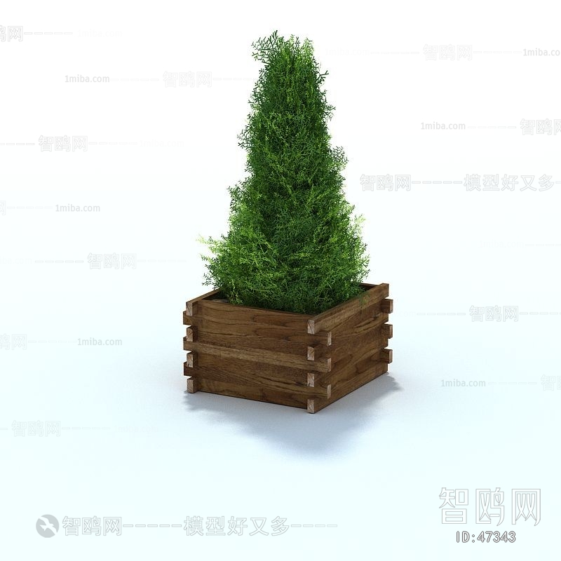 Modern Tree/shrub/grass