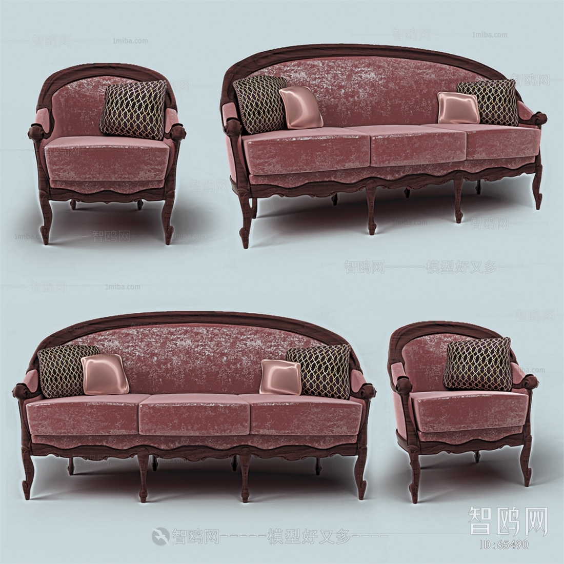 European Style Sofa Combination