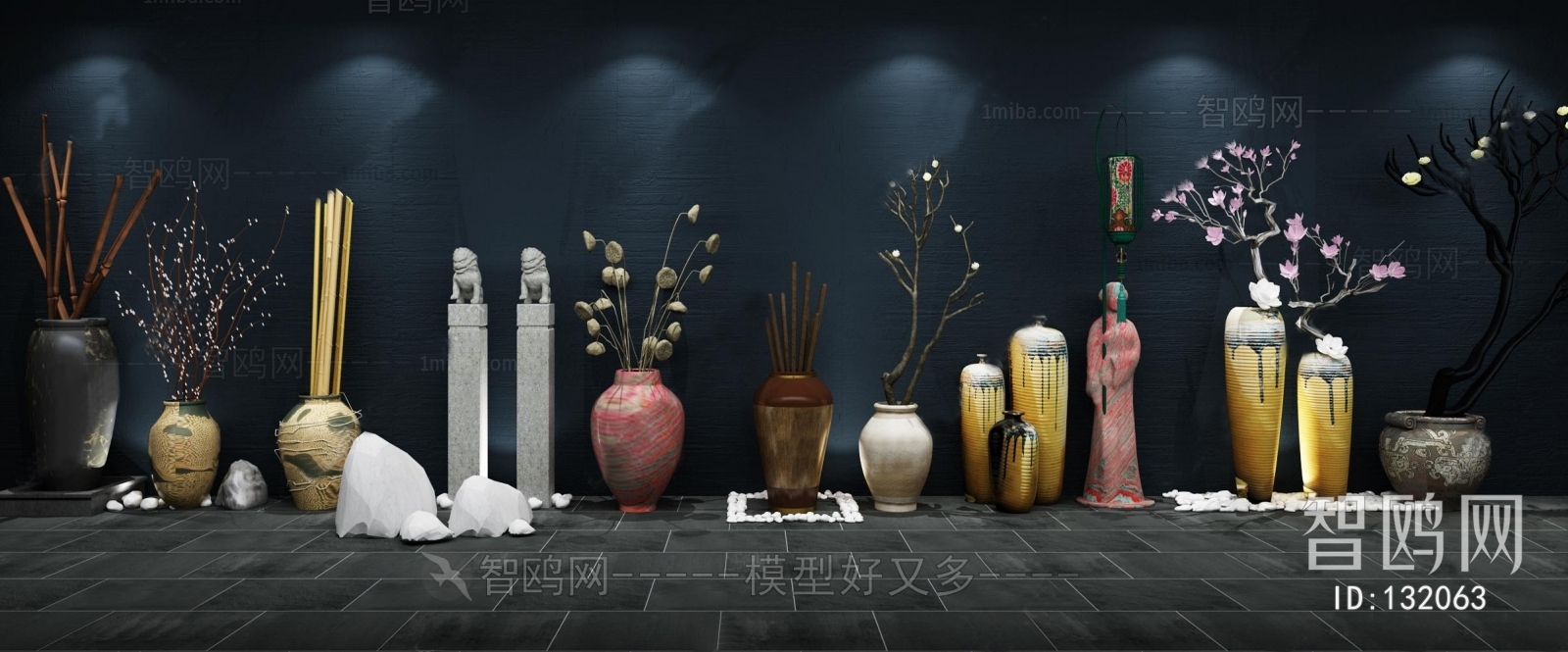 New Chinese Style Decorative Set