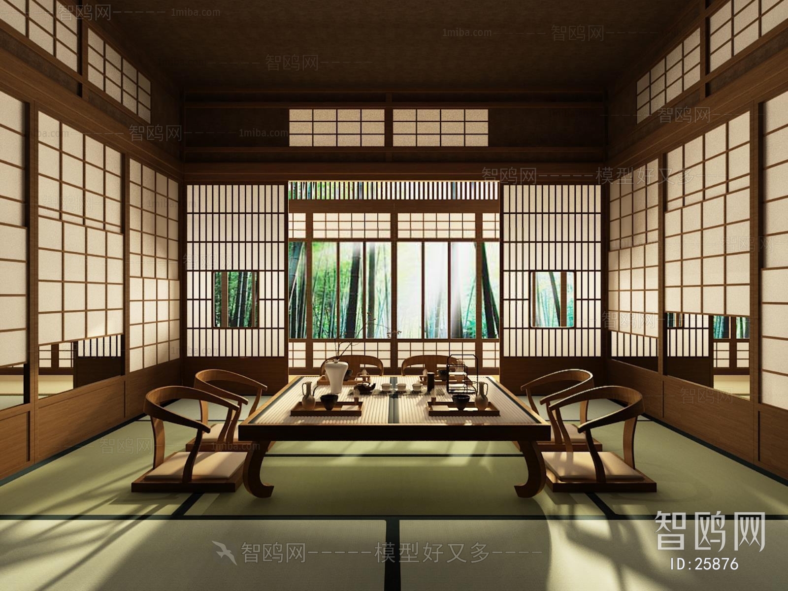 Japanese Style Tea House