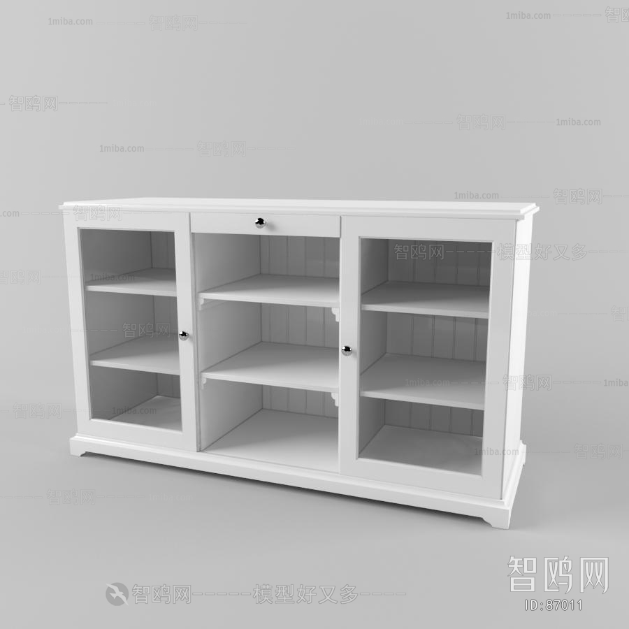 Simple European Style Side Cabinet