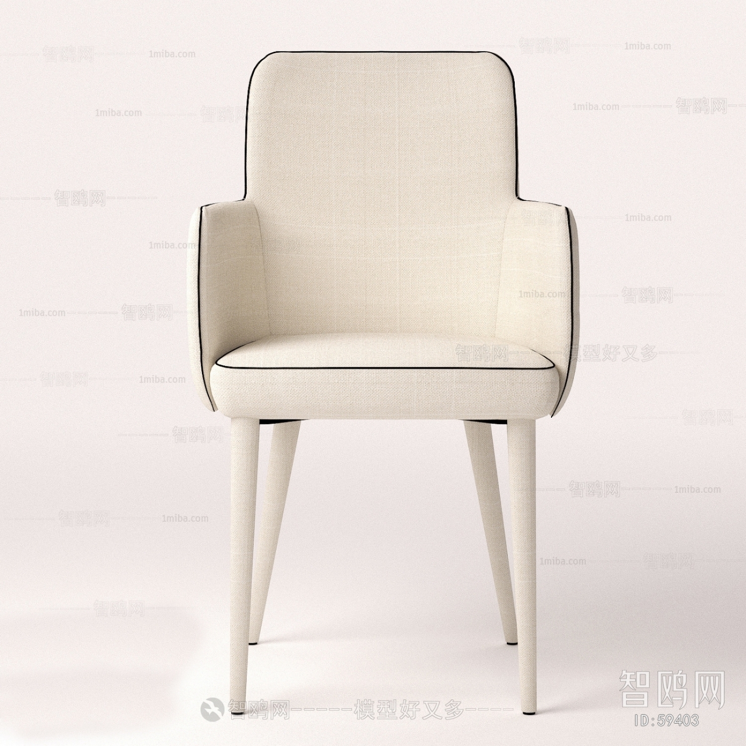 Nordic Style Single Chair