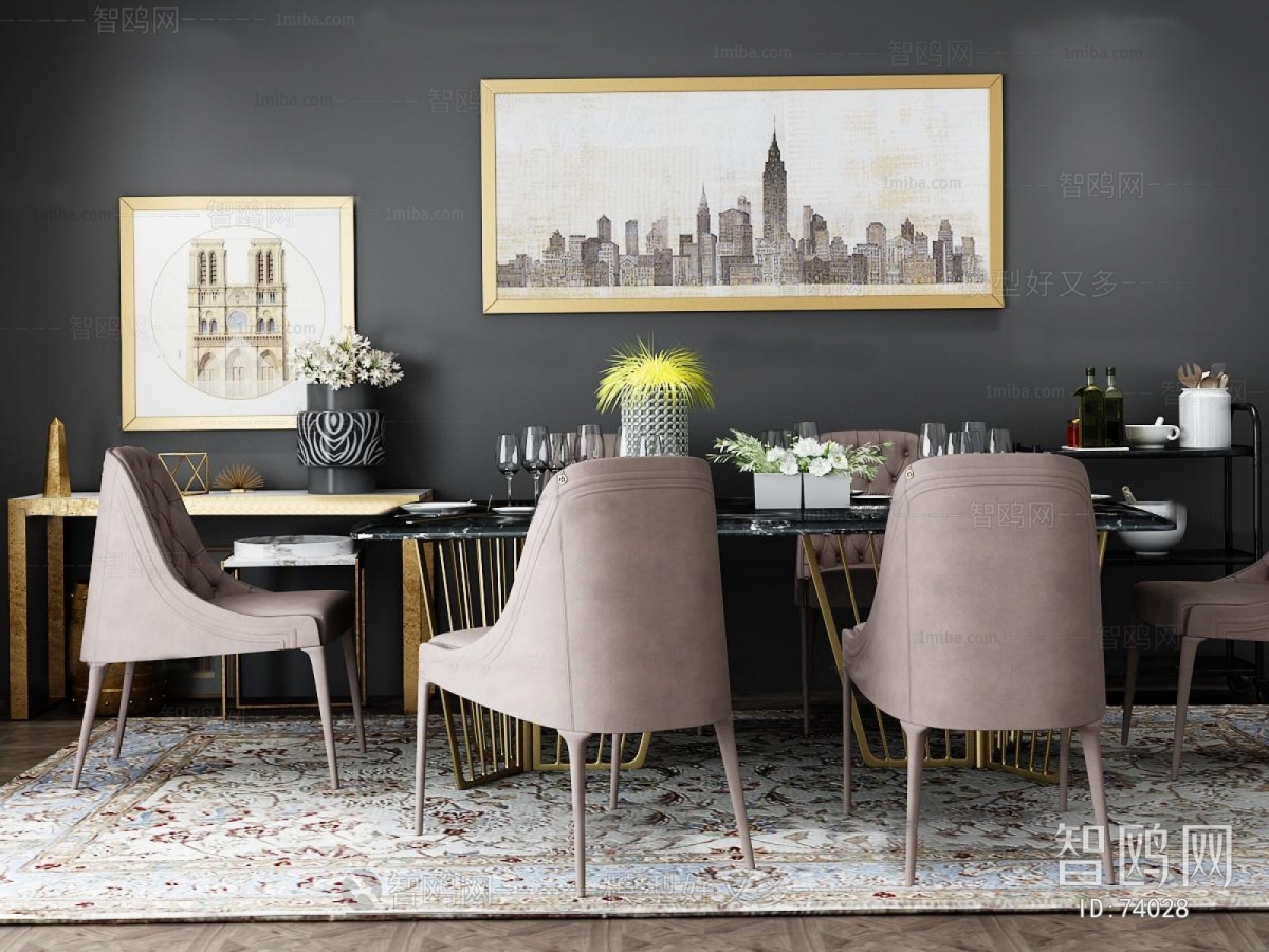 Modern Dining Table And Chairs