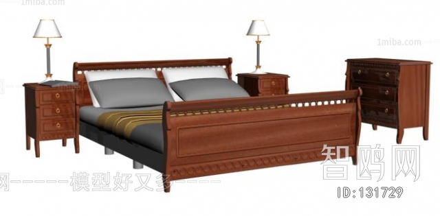 European Style Double Bed