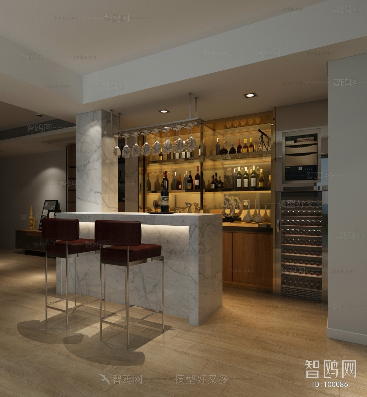 Modern Counter Bar