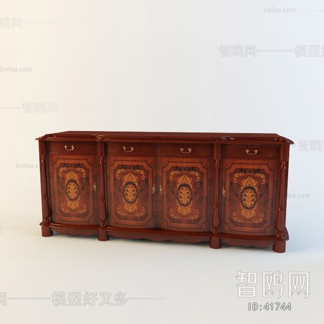 European Style Classical Style Side Cabinet/Entrance Cabinet