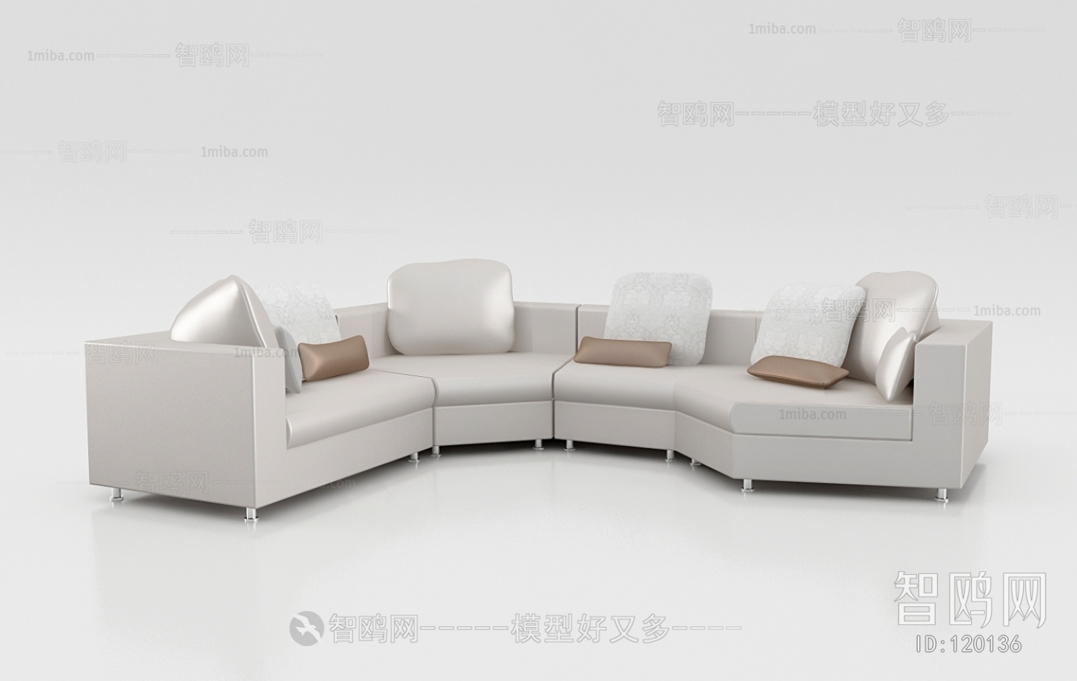 Modern Multi Person Sofa