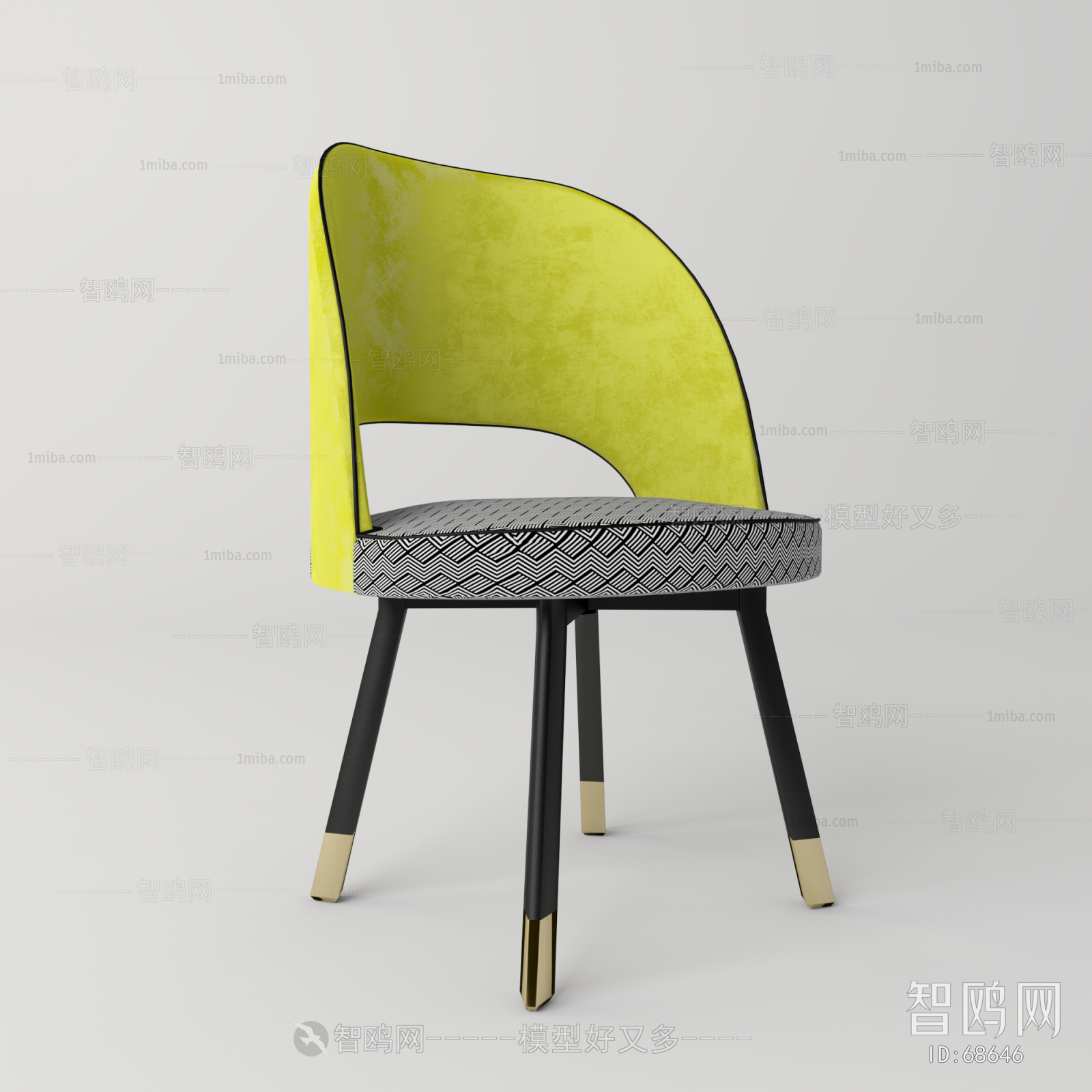 Nordic Style Single Chair