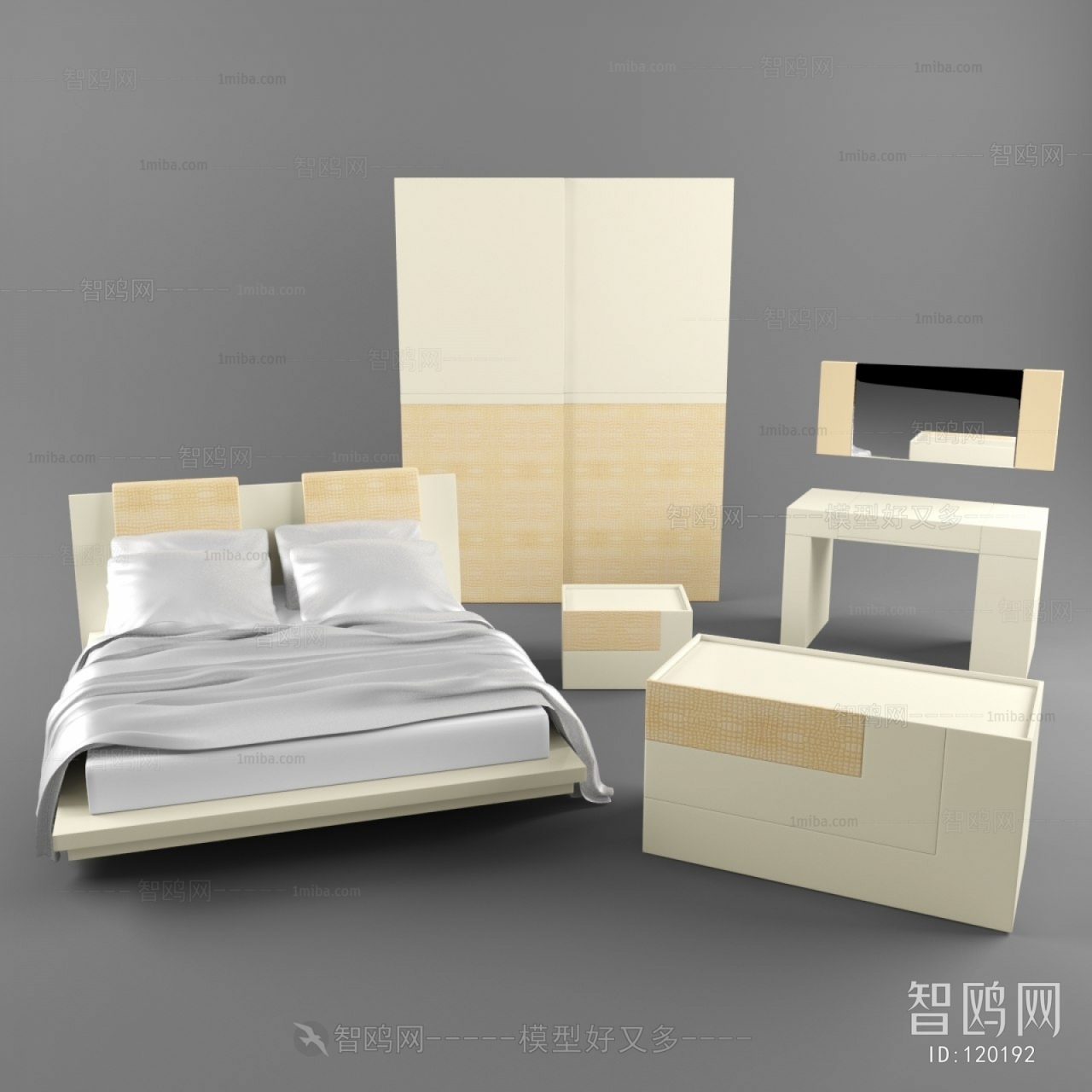 Modern Double Bed