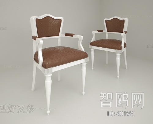 American Style Simple European Style Single Chair