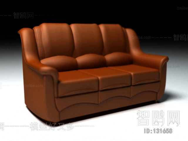 European Style Three-seat Sofa