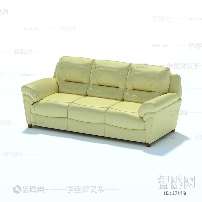 Modern Three-seat Sofa