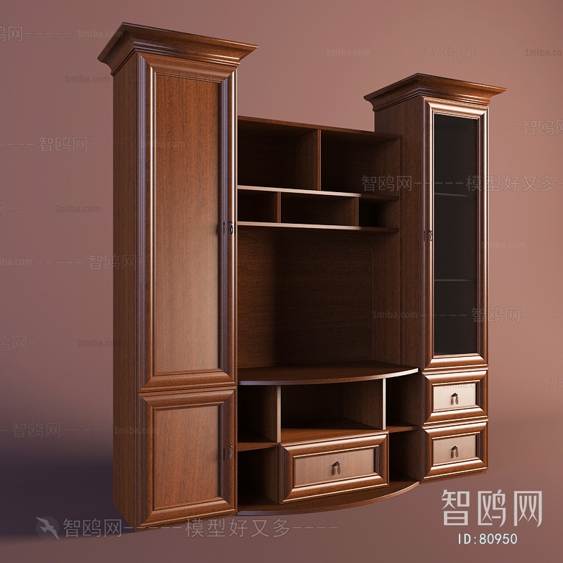 European Style TV Cabinet