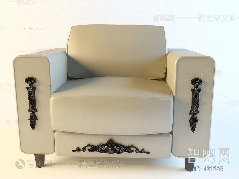 European Style Single Sofa