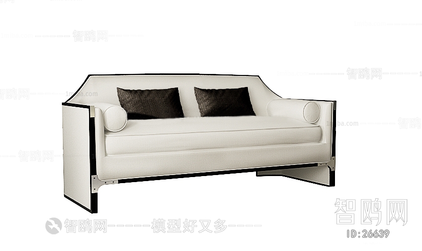 New Chinese Style A Sofa For Two