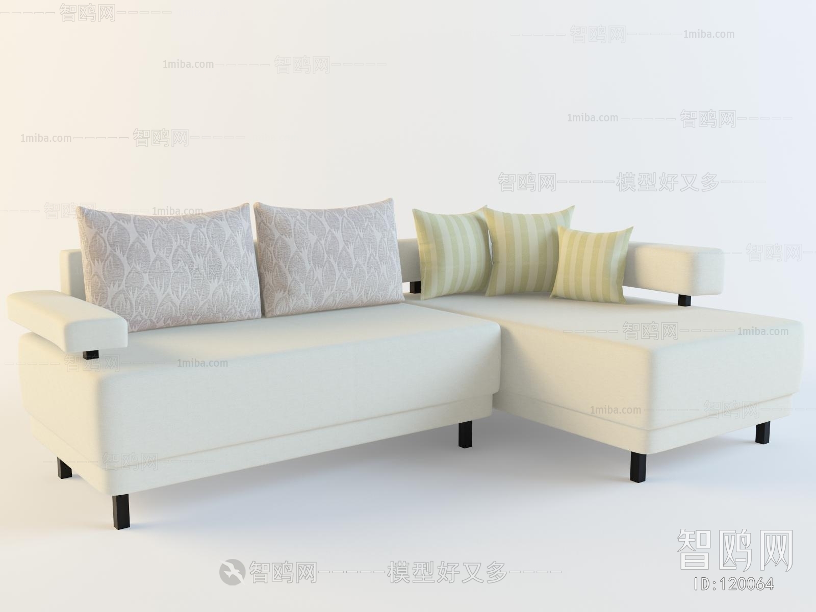 Modern Multi Person Sofa