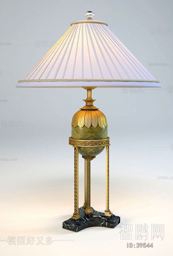 American Style Retro Style Table Lamp