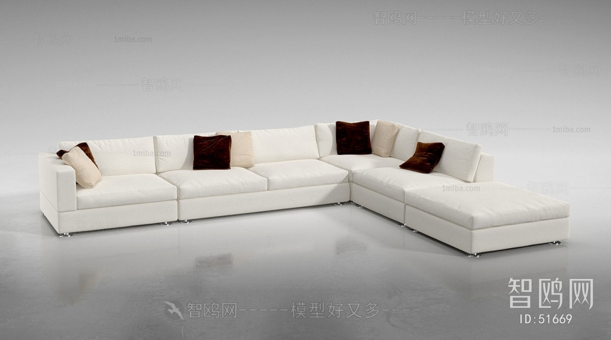 Modern Multi Person Sofa