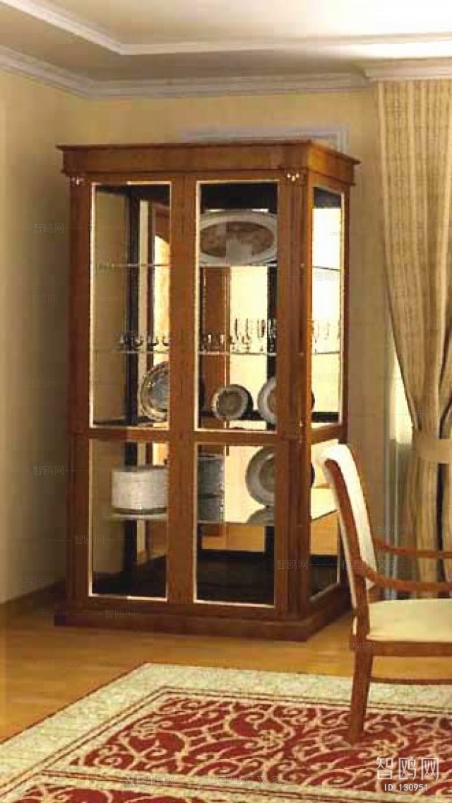 European Style Wine Cabinet