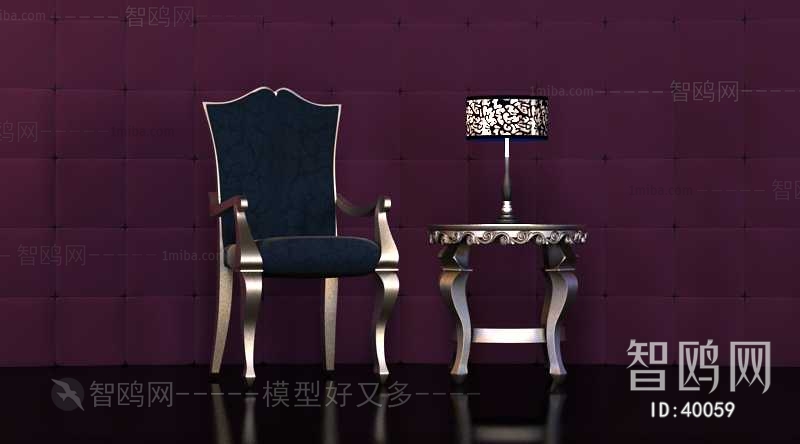 New Classical Style Single Chair