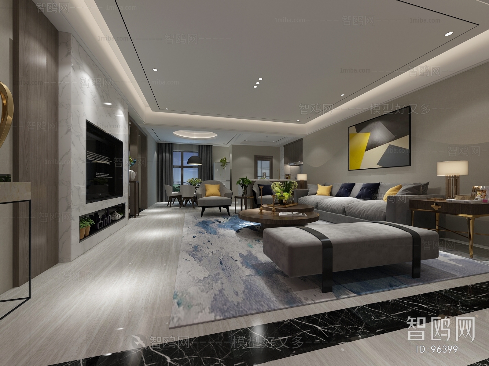 Modern A Living Room