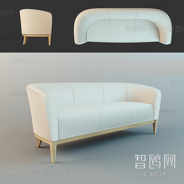 Modern Three-seat Sofa