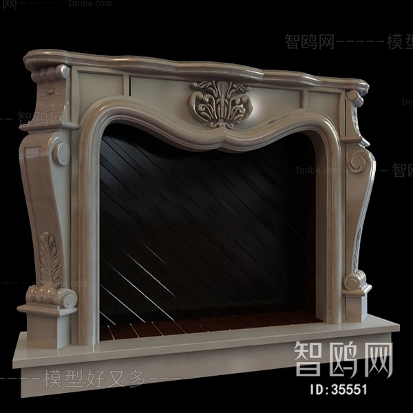 European Style Fireplace