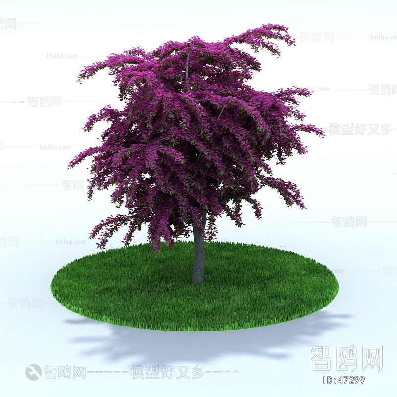 Modern Tree/shrub/grass