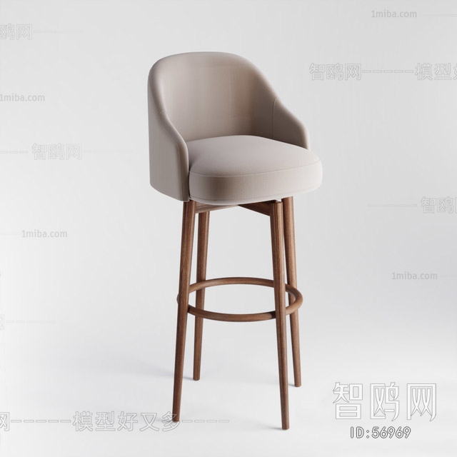 Modern Nordic Style Bar Chair