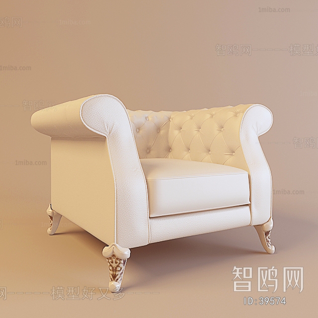 European Style Single Sofa