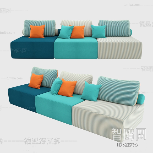 Modern Three-seat Sofa