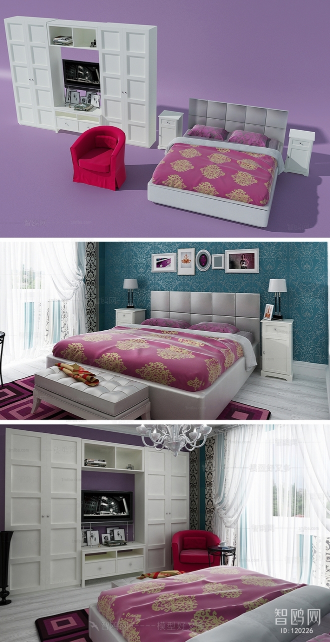 Modern Double Bed