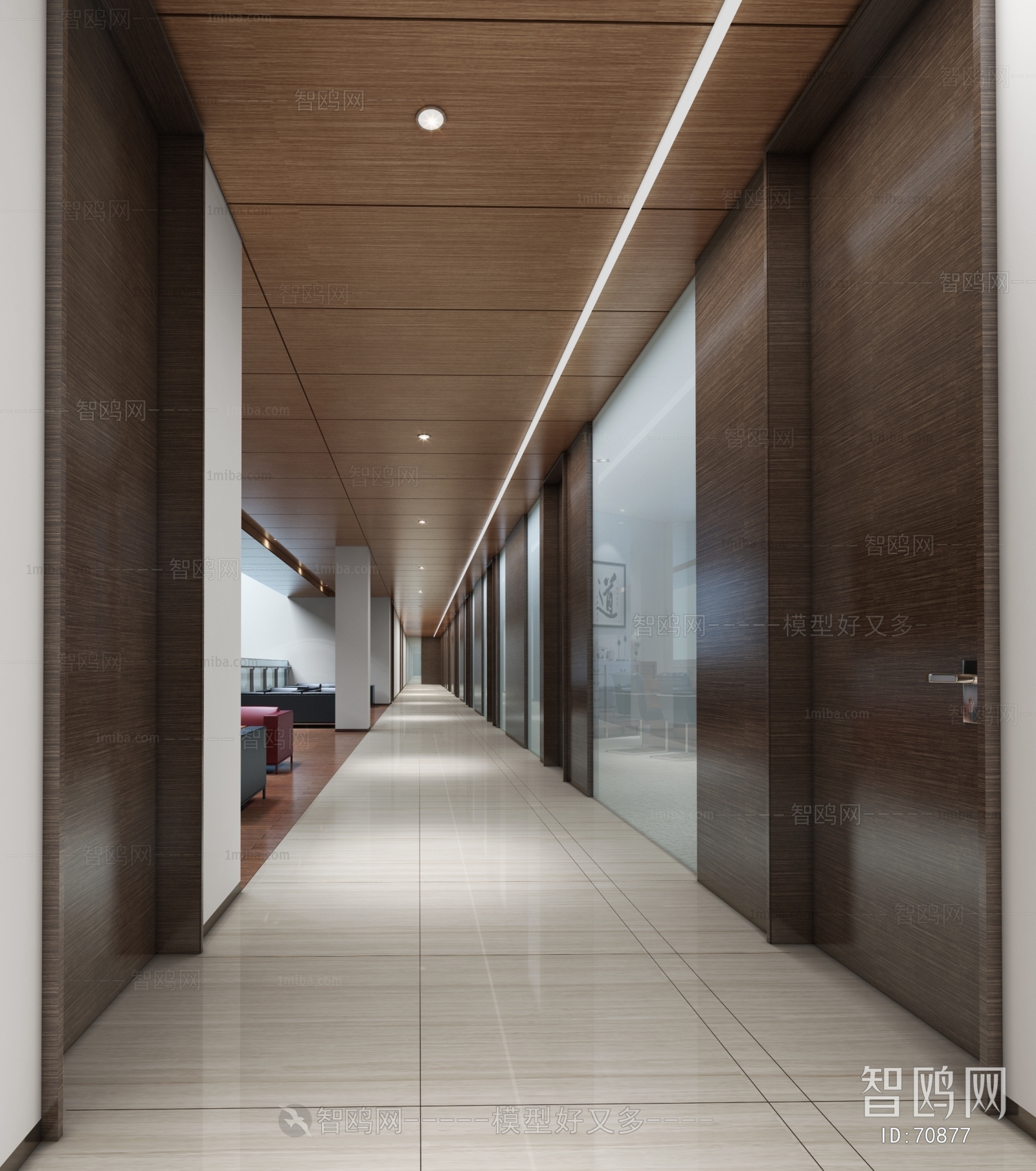 Modern Corridor/elevator Hall