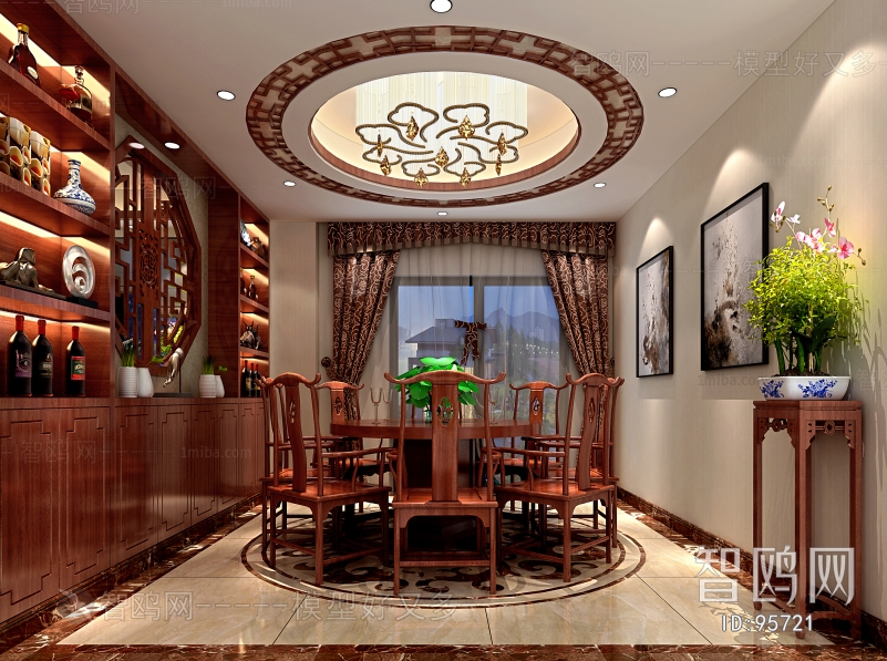 Chinese Style Dining Room