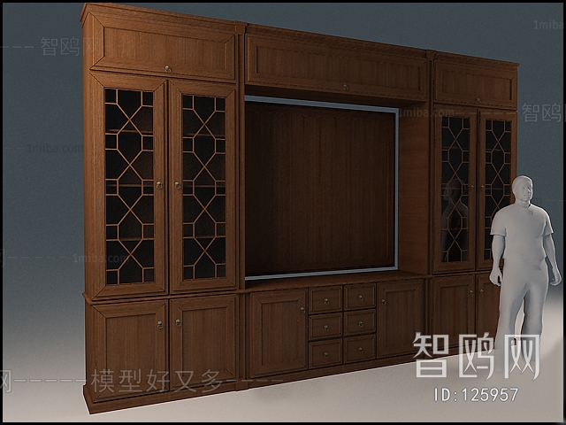 European Style Wine Cabinet