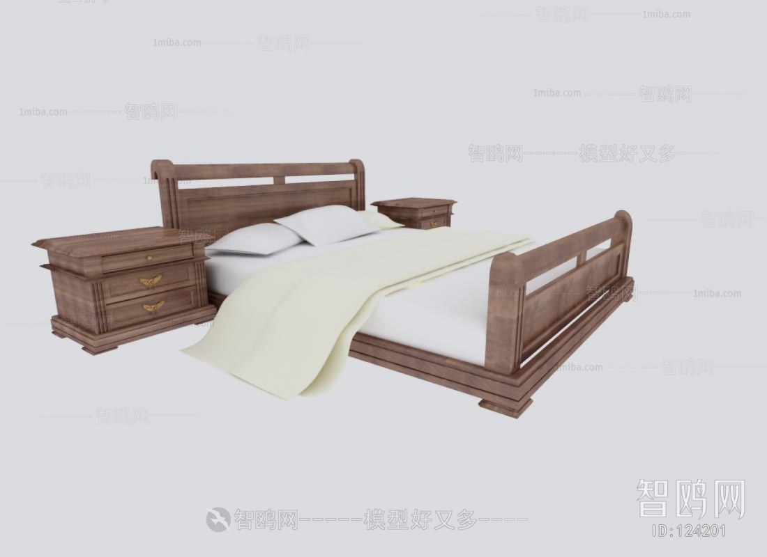 European Style Double Bed