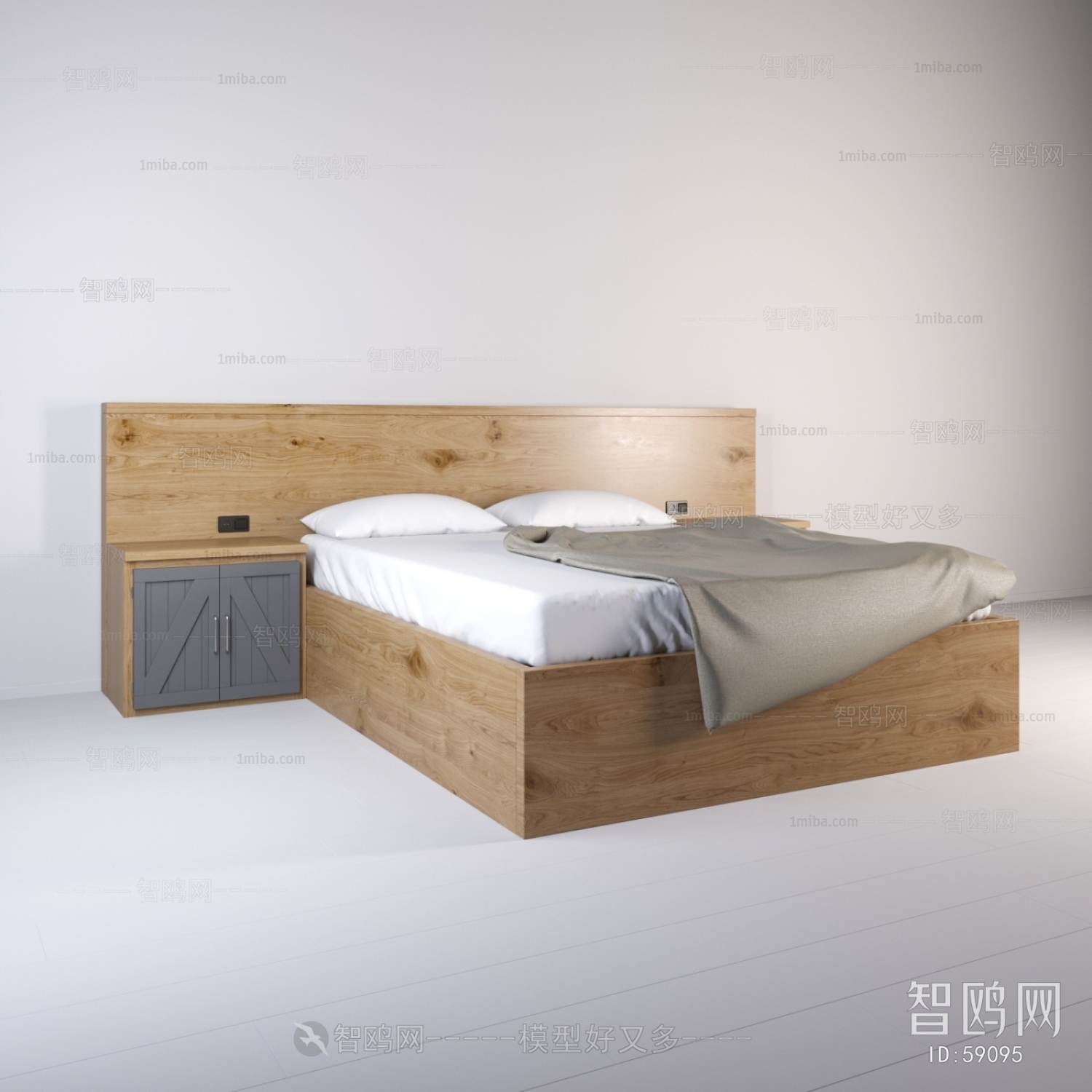 Modern Double Bed