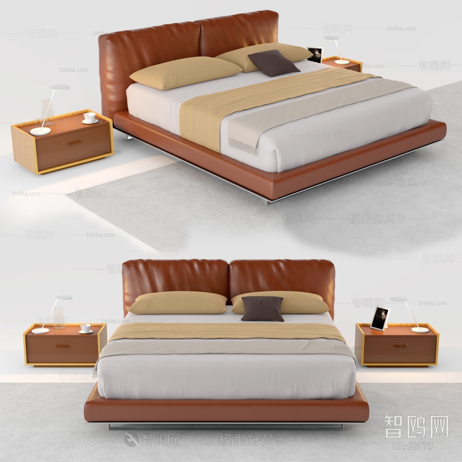 Modern Double Bed