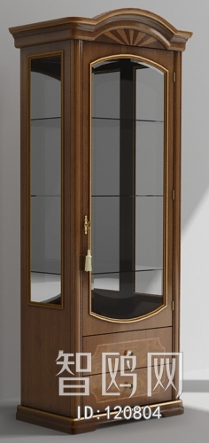 European Style Wine Cabinet