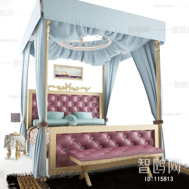 European Style Double Bed