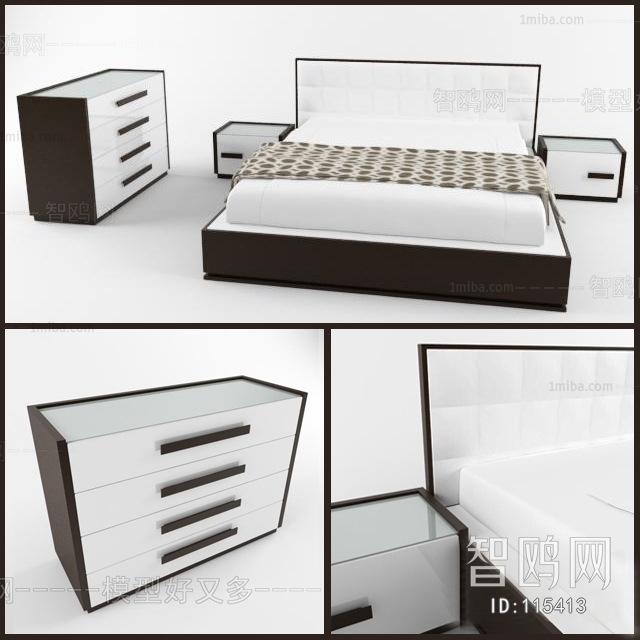 Modern Double Bed