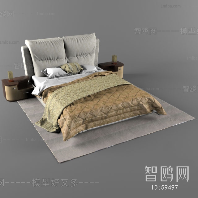 Modern Double Bed