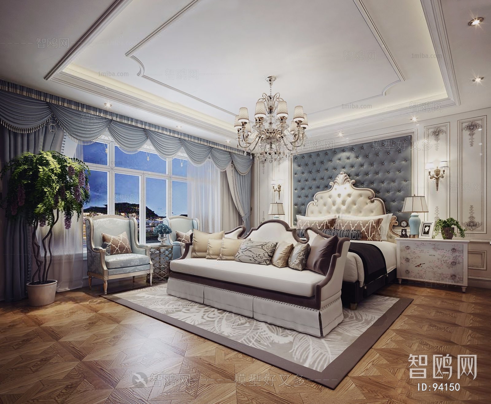 New Classical Style Bedroom