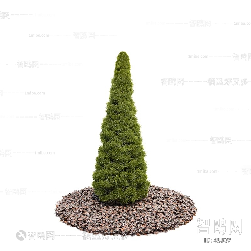 Modern Tree/shrub/grass