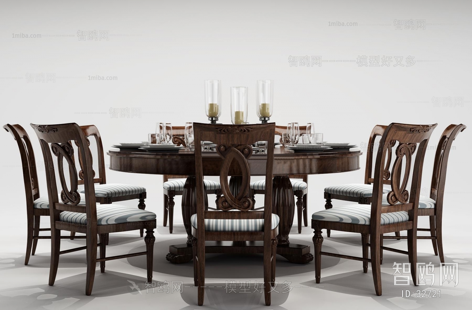 American Style Dining Table And Chairs