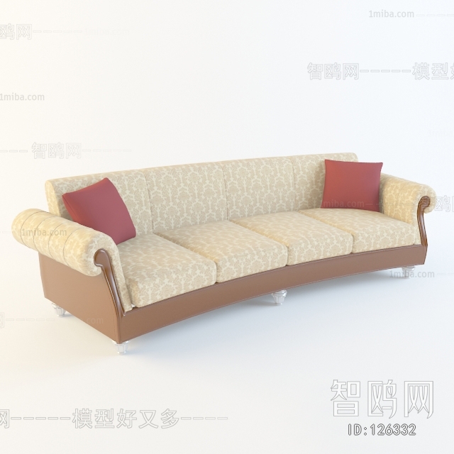 Modern Multi Person Sofa